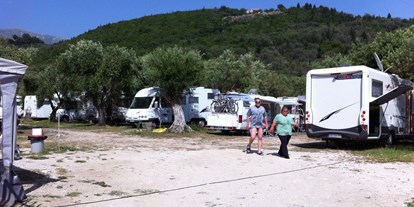 Reisemobilstellplatz - Entsorgung Toilettenkassette - Albanien - Camping Kranea