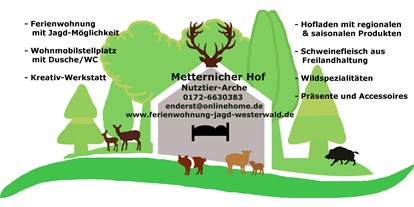 Reisemobilstellplatz - Art des Stellplatz: eigenständiger Stellplatz - Westerwald - Metternicher Hof (zertifizierte Nutztier Arche) - Metternicher Hof