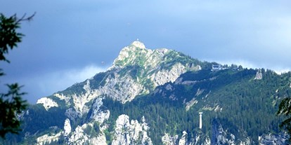 Reisemobilstellplatz - Umgebungsschwerpunkt: See - Biberwier - Solche Aussichten auf den Hauseigenen Berg gibt es nur im Allgäu und bei uns - Wohnmobilpark Füssen