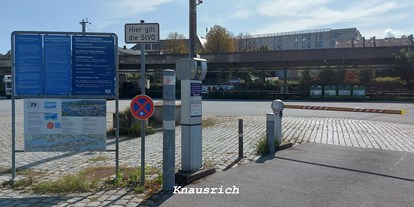 Reisemobilstellplatz - Hunde erlaubt: keine Hunde - Deutschland - Busparkplatz Bahnhofstraße