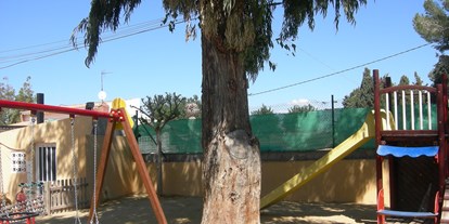 Reisemobilstellplatz - Hunde erlaubt: Hunde erlaubt - Comunidad Valenciana - Kindspielplatz - Camping El Jardin