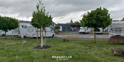 Reisemobilstellplatz - Hunde erlaubt: Hunde erlaubt - Witzenhausen - Stellplatz am Josef-Pott-Platz