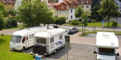 Motorhome parking space - Stromanschluss - Witzenhausen - Stellplatz am Diebesturm