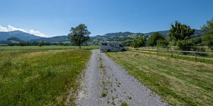 Reisemobilstellplatz - Grauwasserentsorgung - Schweiz - Allmend Rheintal