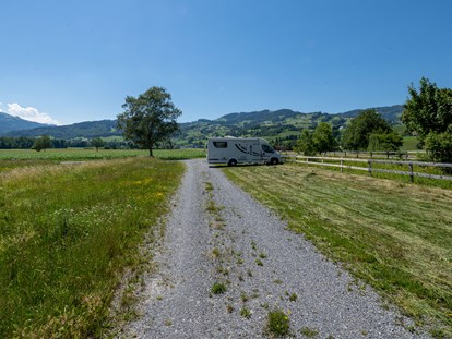 Reisemobilstellplatz - Grauwasserentsorgung - Allmend Rheintal