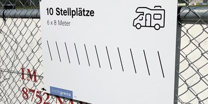 Motorhome parking space - Art des Stellplatz: Messe - Switzerland - Näfels 