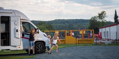 Motorhome parking space - Wohnwagen erlaubt - Sauerland - Freizeitwelt Sauerland