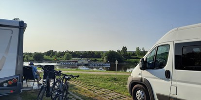 Reisemobilstellplatz - SUP Möglichkeit - Sachsen - Wasserplatz Pirna