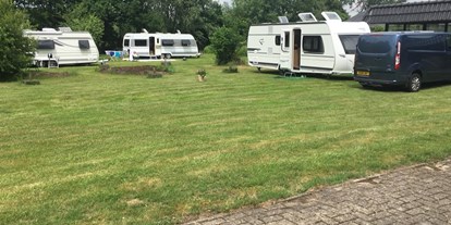 Reisemobilstellplatz - Hunde erlaubt: Hunde teilweise - Stadland - freie Stellplatzwahl - IQBAL Wohnmobilstell- & Campingplatz mit Flair