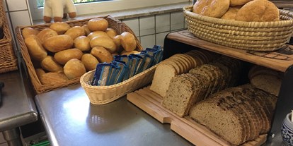 Reisemobilstellplatz - Frankfurt Rhein-Main - auf unserem Bio-Hof backen wir zwei mal die Woche (Donnerstag u. Freitag) im Holzbackofen Bio-Brot aus reinem Sauerteig. Qualität die man schmeckt. - Bio-Hof Gensler 