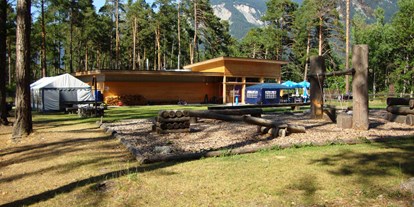 Motorhome parking space - WLAN: teilweise vorhanden - Graubünden - Campingplatz Viamala Thusis
