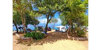 Reisemobilstellplatz - Art des Stellplatz: bei Marina - Kroatien - Eco Camping Glavotok