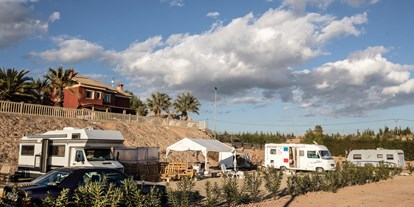 Motorhome parking space - Wohnwagen erlaubt - Murcia - Campers Land Totana