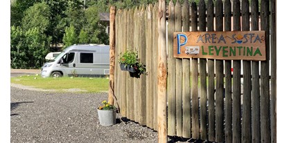Reisemobilstellplatz - Hunde erlaubt: Hunde erlaubt - Tessin - Area Sosta Camper Leventina