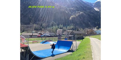 Reisemobilstellplatz - Grauwasserentsorgung - Tessin - Skate Park Rodi - Area Sosta Camper Leventina