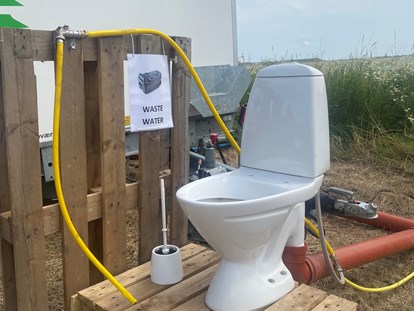 Reisemobilstellplatz - Entsorgung Toilettenkassette - Dänemark - City Camp Copenhagen