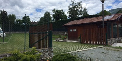 Reisemobilstellplatz - Entsorgung Toilettenkassette - Trentino - (c) Gabriela Hecht / Besucherin  - Camper Solander