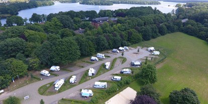 Motorhome parking space - Duschen - Datteln - Wohnmobilpark am Freizeitbad Aquarell