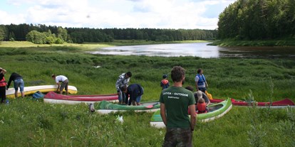 Reisemobilstellplatz - Umgebungsschwerpunkt: Fluss - Lettland - Aktivitäten von www.latvia-outdoor.eu - Upes Dizvietas