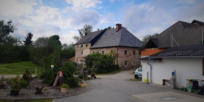 Reisemobilstellplatz - Restaurant - Ottensheim - Ver- u. Entsorgungsstation
beidseitig befahrbar - Camping-Stellplatz Hofmühle
