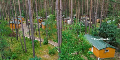 Reisemobilstellplatz - Umgebungsschwerpunkt: See - Templin - Dusche und WC - Kastavenwald