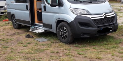 Motorhome parking space - Entsorgung Toilettenkassette - Vorpommern - Campingplatz Wohnmobil-Oase Insel Rügen