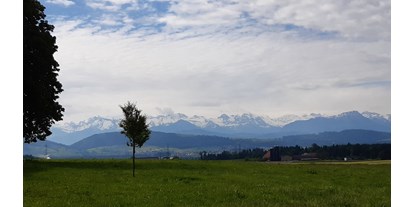 Reisemobilstellplatz - Umgebungsschwerpunkt: Berg - Schweiz - "Pilatusblick" Richtung Süden - Alp-Panorama