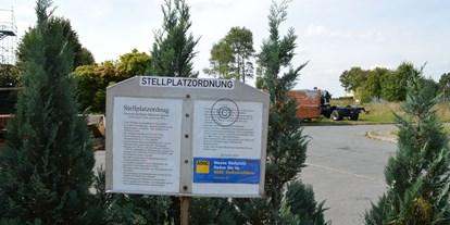 Reisemobilstellplatz - Art des Stellplatz: eigenständiger Stellplatz - Sachsen - Bäckerei Jarmer