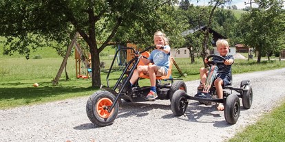 Motorhome parking space - Skilift - Alle Kinder sind auf unserem Spielplatz willkommen - Wohnmobilstellplatz Stegerbauer