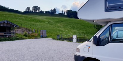 Reisemobilstellplatz - Wohnwagen erlaubt - Österreich - Schöne Aussicht - Wohnmobilstellplatz Stegerbauer