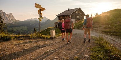 Reisemobilstellplatz - Umgebungsschwerpunkt: Berg - Schweiz - Viele Wanderungen hat das Jauntal zu bieten. - Gastlosen Camp Area Jaun