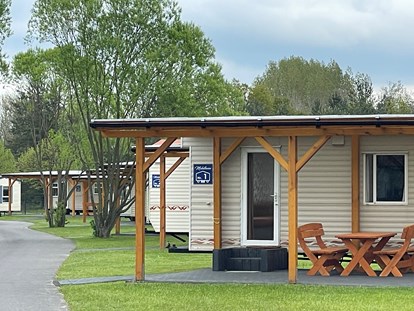 Motorhome parking space - Senftenberg (Landkreis Oberspreewald-Lausitz) - Mobilheime zum mieten - Camp Casel - Das Feriendorf für Camping und Wohnen am Gräbendorfer See