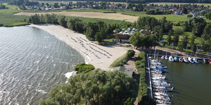 Reisemobilstellplatz - Umgebungsschwerpunkt: Meer - Vorpommern - Erholungsort Mönkebude - Wohnmobilstellplätze am Yachthafen  Mönkebude