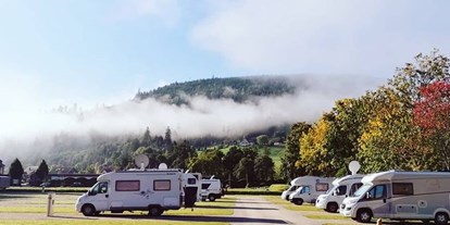 Motorhome parking space - Grauwasserentsorgung - Schwarzwald - Womobilstellplatz - Natur-Camp Tannenfels