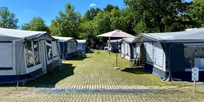 Reisemobilstellplatz - Art des Stellplatz: bei Gaststätte - Barntrup - Wohnmobilhafen und Campingplatz am Schiedersee