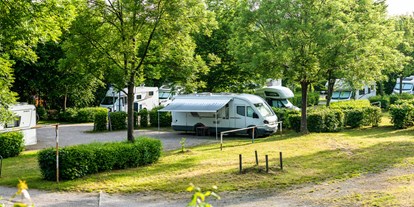 Motorhome parking space - Hallenbad - Hesse - Wohnmobilstellplatz Hessisches Kegelspiel