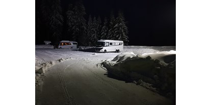 Reisemobilstellplatz - Wintercamping - Thüringer Wald - Waldhotel Rennsteighöhe