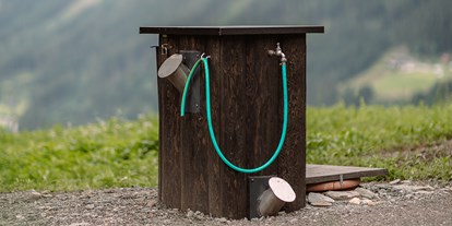 Reisemobilstellplatz - Frischwasserversorgung - Pinzgau - WC- und Grauwasserentsorgung - BergBaur