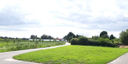 Reisemobilstellplatz - Umgebungsschwerpunkt: am Land - Landgraaf - Stellplatz "Feldblick" mit Alleinlage - Stellplatz "Feldblick" und "Am Garten" auf dem Bauernhof Familie Kamp