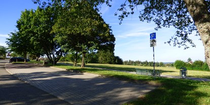 Motorhome parking space - Grauwasserentsorgung - Schwarzwald - Wohnmobilstellplatz - Parkplatz Panorama-Bad Freudenstadt