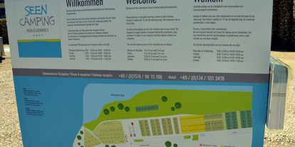 Motorhome parking space - Umgebungsschwerpunkt: See - Baden-Württemberg - Stellplatz am Seencamping Krauchenwies