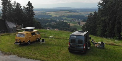 Motorhome parking space - Wintercamping - Switzerland - Balmberg