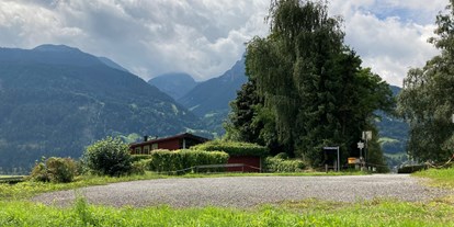 Motorhome parking space - Wohnwagen erlaubt - Vorarlberg - Blickrichtung Süden - Montjola Mountain View