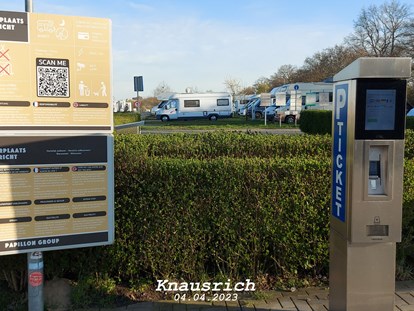 Motorhome parking space - Maaseik - Camperplaats Maastricht