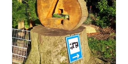 Reisemobilstellplatz - Entsorgung Toilettenkassette - Niedersachsen - Einfahrt - Altes Sägewerk