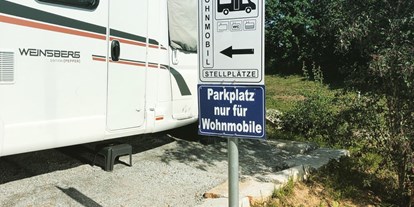 Motorhome parking space - Obernzell - Neuer Wohnmobilstellplatz in Waldkirchen Bayerischer Wald