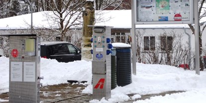 Motorhome parking space - Entsorgung Toilettenkassette - Franken - Wohnmobilstellplatz im Winter - Wohnmobilstellplatz Bischofsgrün