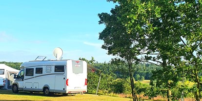 Motorhome parking space - Golf - Denmark - Viewpoint pitch - Randers City Camp