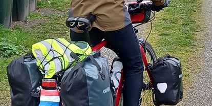 Reisemobilstellplatz - Hunde erlaubt: Hunde erlaubt - Leck - Viele Gäste gehen dürch Dänemark mit das Fahrrad,  und es ist möglich Ihre Wagen bei uns stehen zu lassen  - Daler Camping