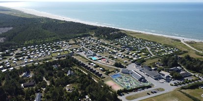 Reisemobilstellplatz - Umgebungsschwerpunkt: Strand - Skiveren Camping liegt direkt an der Nordsee, ca. 25 KM vor Skagen - Skiveren Camping